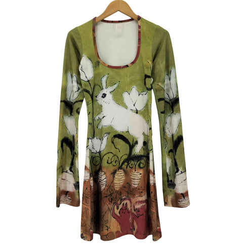 RHI DANCEY リ・ダンシー UNDEERWORLD DRESS グラフィックプリント ワンピース import レディース