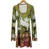 RHI DANCEY リ・ダンシー UNDEERWORLD DRESS グラフィックプリント ワンピース import レディース