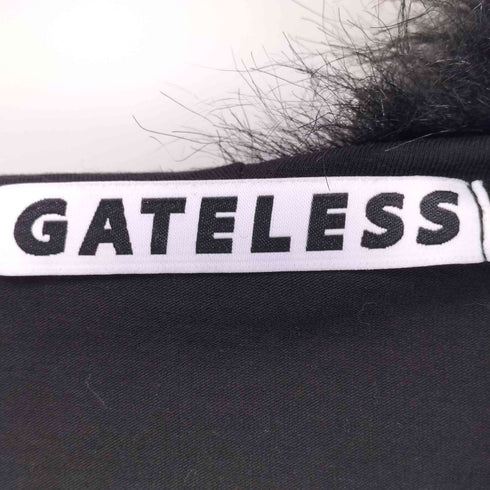 GATELESS ゲートレス ファーフードデザイン スリムパーカー Y2K レディース FREE