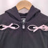 NAMED COLLECTIVE RIBBON ZIP HOODIE リボン ジップ フーディ パーカー レディース import:XS