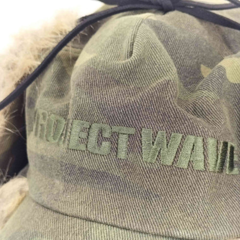PROJECT WAVE プロジェクトウェーブ ファー付きキャップ レディース