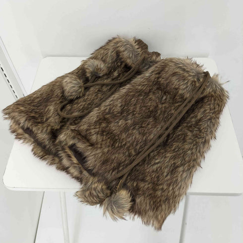 MINGA ミンガ ファーレッグアーマー import レディース