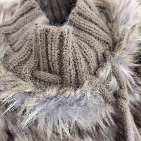 MINGA ミンガ ファーレッグアーマー import レディース