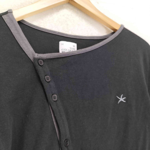 Y2K THE COLDEST MOMENTS ザ コールディストモーメント twist button long sleeve ツイスト バトン ロングスリーブ レディース M