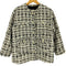 ビームスハート BEAMS HEART 25SS ツイード ミドル ジャケット レディース ONE SIZE