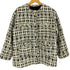ビームスハート BEAMS HEART 25SS ツイード ミドル ジャケット レディース ONE SIZE