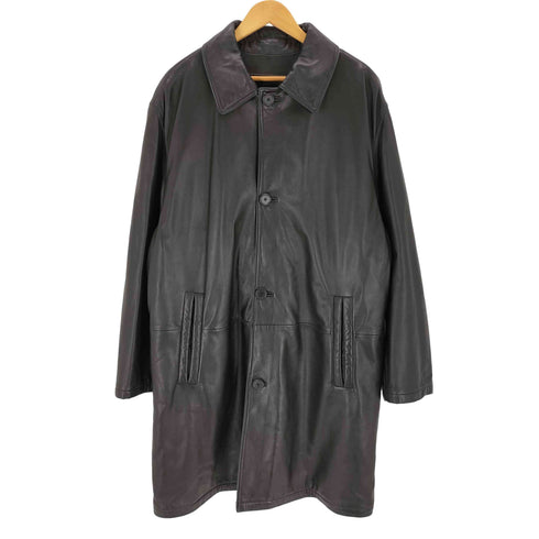 パルジレリ PAL ZILERI レザーカーコート メンズ 52