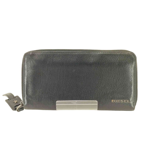 ディーゼル DIESEL ラウンドファスナー レザー長財布 メンズ