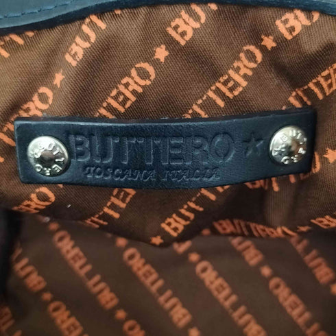 ブッテロ BUTTERO 2WAY ウール ホーボーバッグ メンズ