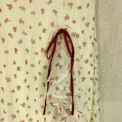 sweet m me eme エムミーエメ Rosy ribbon slit mermaid skirt リボン スリット スカート レディース F