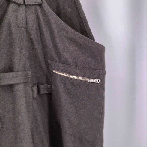 ナイジェルケーボン NIGEL CABOURN COAL MINER DUNGAREE SALOPETTE PANT コールマイナー ダンガリー サロペットパンツ ウール オーバーオール メンズ 32