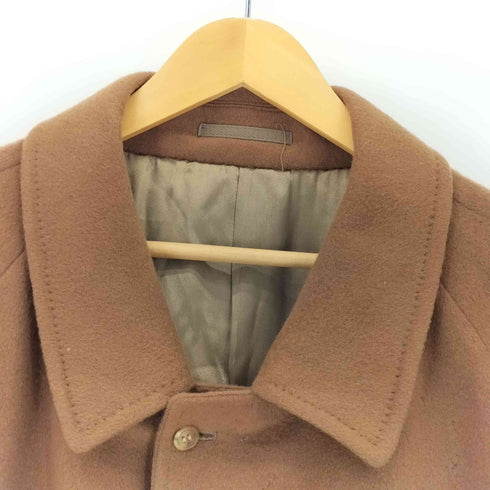 cashmere カシミヤ ステンカラーコート メンズ