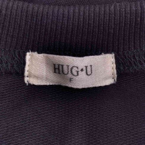 HUG.U Tシャツ以上スウェット未満 ワンピース レディース FREE
