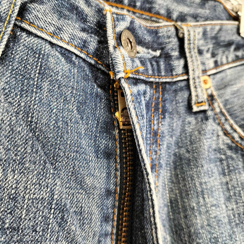 リーバイス Levis 502 ボタン裏359 ジッププライ ストレートデニム メンズ W32 L34