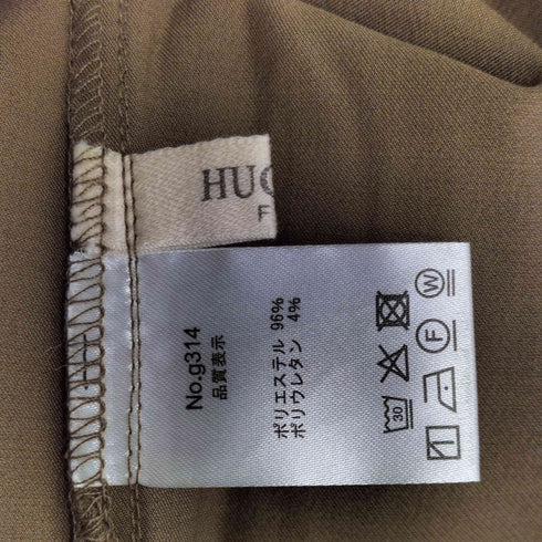 HUG.U シャツ ブラウス 2WAY 襟 レディース