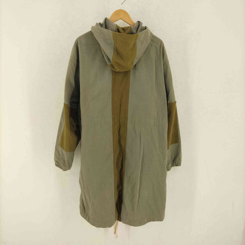ザラ ZARA バイカラー エルボーパッチ モッズコート メンズ import:XL