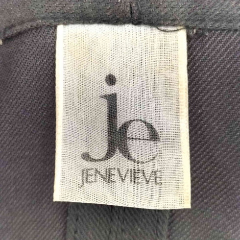 JENEVIEVE レーヨン混 ライダースデザインジャケット レディース JPN:1