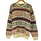 ギャップ Gap 90S OLD 総柄コットンニット メンズ import:M
