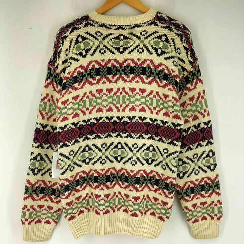 ギャップ Gap 90S OLD 総柄コットンニット メンズ import:M