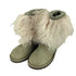 アグ UGG シープスキン カフブーツ モンゴリアンファーブーツ レディース JPN:37