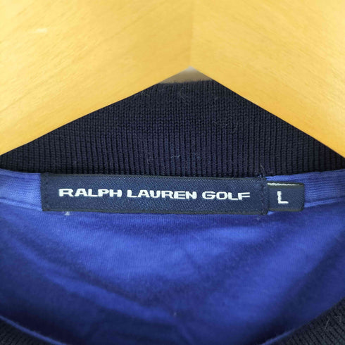 ラルフローレンゴルフ RALPH LAUREN GOLF ロゴ刺繍 半袖 ポロシャツ レディース import:L