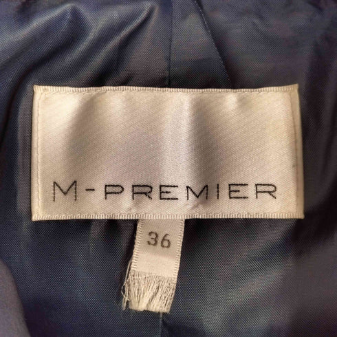 エムプルミエ M-PREMIER M-PREMIER ショールカラーミドルダウンコート レディース JPN:36