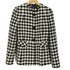 ザラ ZARA ツイードノーカラージャケット レディース import:S