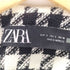 ザラ ZARA ツイードノーカラージャケット レディース import:S