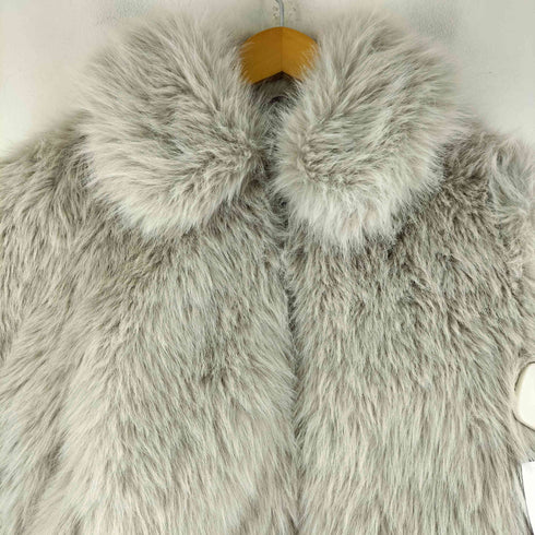ザラ ZARA ジッパー付ショートフェイクファーコート レディース JPN:XS