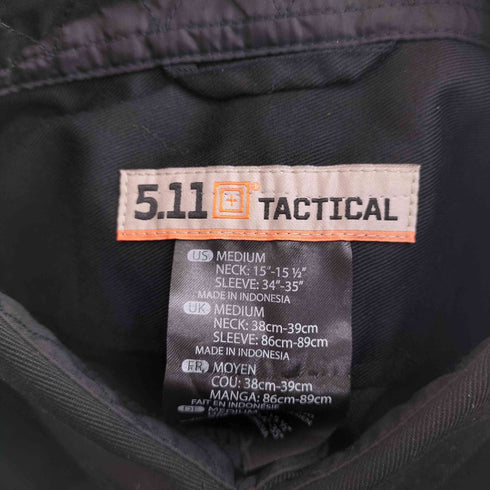 タクティカル 5.11 Tactical 長袖 ミリタリーシャツ メンズ import:M