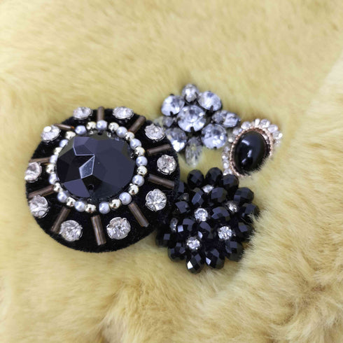 ドーリーガールバイアナスイ DOLLY GIRL BY ANNA SUI ビジュー フェイクファー ティペット マフラー レディース JPN:2