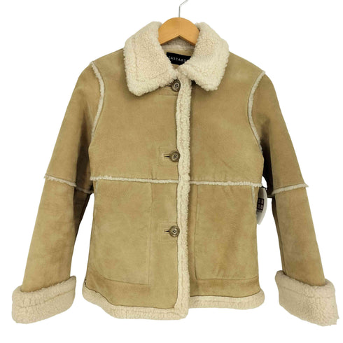 CASCARDI カスカーティ 豚革 ピッグレザー ボアレザージャケット レディース
