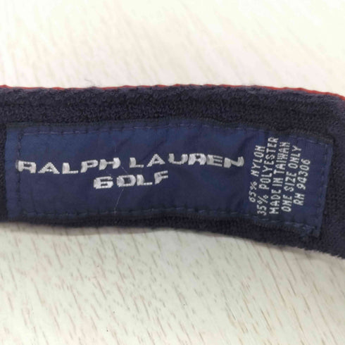 ラルフローレンゴルフ RALPH LAUREN GOLF ロゴ刺繍 サンバイザー レディース ONE SIZE