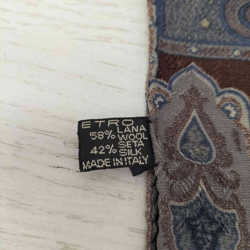 エトロミラノ ETRO MILANO シルク混 スカーフ レディース