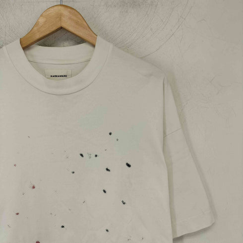 マーカウェア markaware BOX Tee HAND PRINT (BUBBLE) メンズ JPN:S