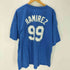マジェスティック MAJESTIC 00S 2008 背番号 99 ベースボール プリント Tシャツ メンズ
