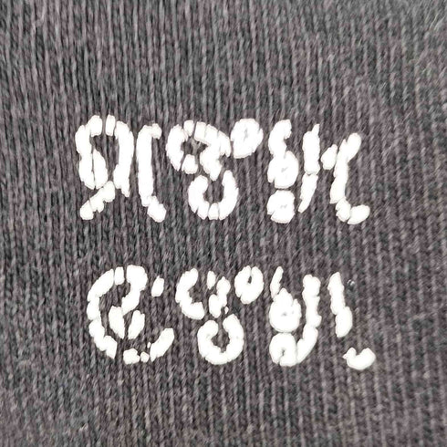 ATRCTR アトラクター ヘビー オンス ブランク Tシャツ ウォッシュ フェード ブラック メンズ JPN:XL