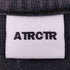 ATRCTR アトラクター ヘビー オンス ブランク Tシャツ ウォッシュ フェード ブラック メンズ JPN:XL