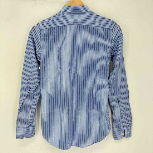ラルフローレンスポーツ RALPH LAUREN SPORT SLIM FIT ポニー刺繍 ストライプ柄 L/S シャツ レディース JPN:7号