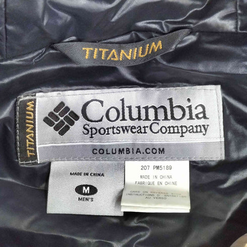 コロンビア Columbia Titanium OMNI-TECH カモフラ マウンテンジャケット メンズ M