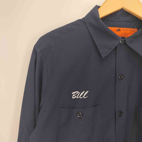 レッドキャップ RED KAP BILL スカル ワーク L/S シャツ メンズ import:L