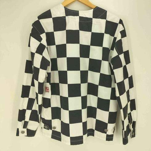 バンズ VANS チェッカーノーカラージャケット メンズ JPN:L