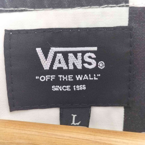 バンズ VANS チェッカーノーカラージャケット メンズ JPN:L