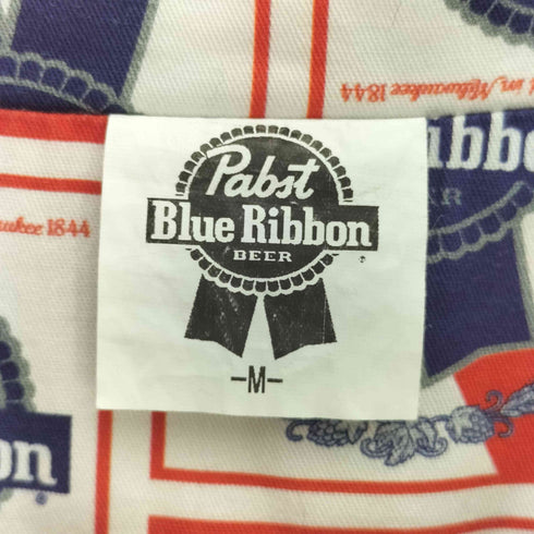 ジャーナルスタンダードレリューム JOURNAL STANDARD relume pabst blue ribbon コットン 総柄 オープンカラー 開襟 シャツ メンズ JPN:M