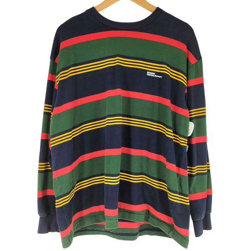 NGOARMY マルチボーダー ロングスリーブ Tシャツ メンズ JPN:L