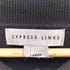 CYPRESS LINKS 90s オーバーサイズ ブランク ニットポロ メンズ import:L