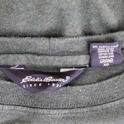 エディーバウアー Eddie Bauer コットン 長袖Tシャツ メンズ XL