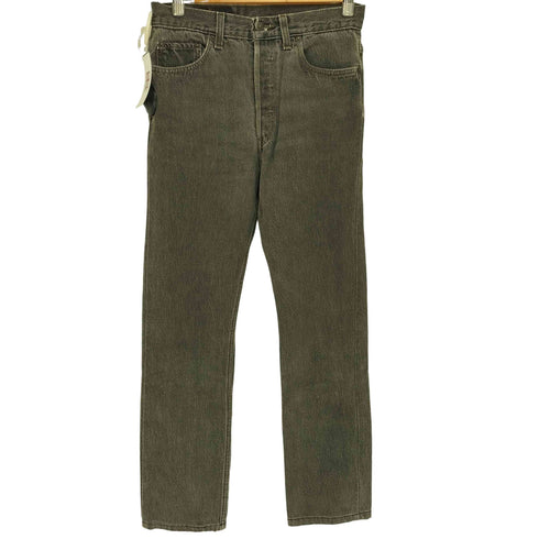 リーバイス Levis 90S 653刻印 501 先染めブラック ボタンフライ デニム レディース