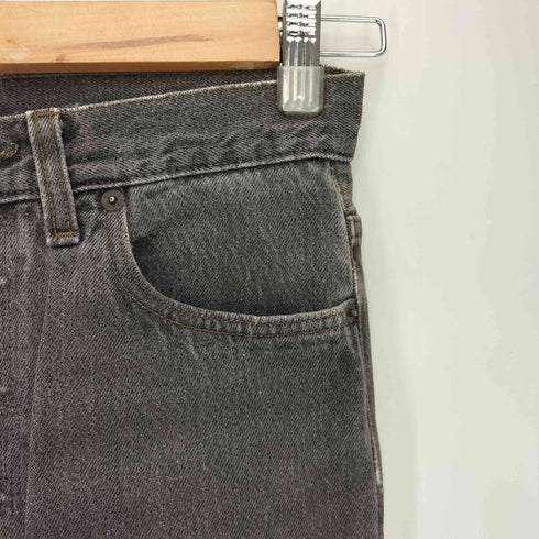 リーバイス Levis 90S 653刻印 501 先染めブラック ボタンフライ デニム レディース