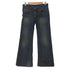 ヒステリックグラマー HYSTERIC GLAMOUR 00S ダメージ加工 ボタンフライ ブーツカット デニムパンツ Y2K レディース JPN:S